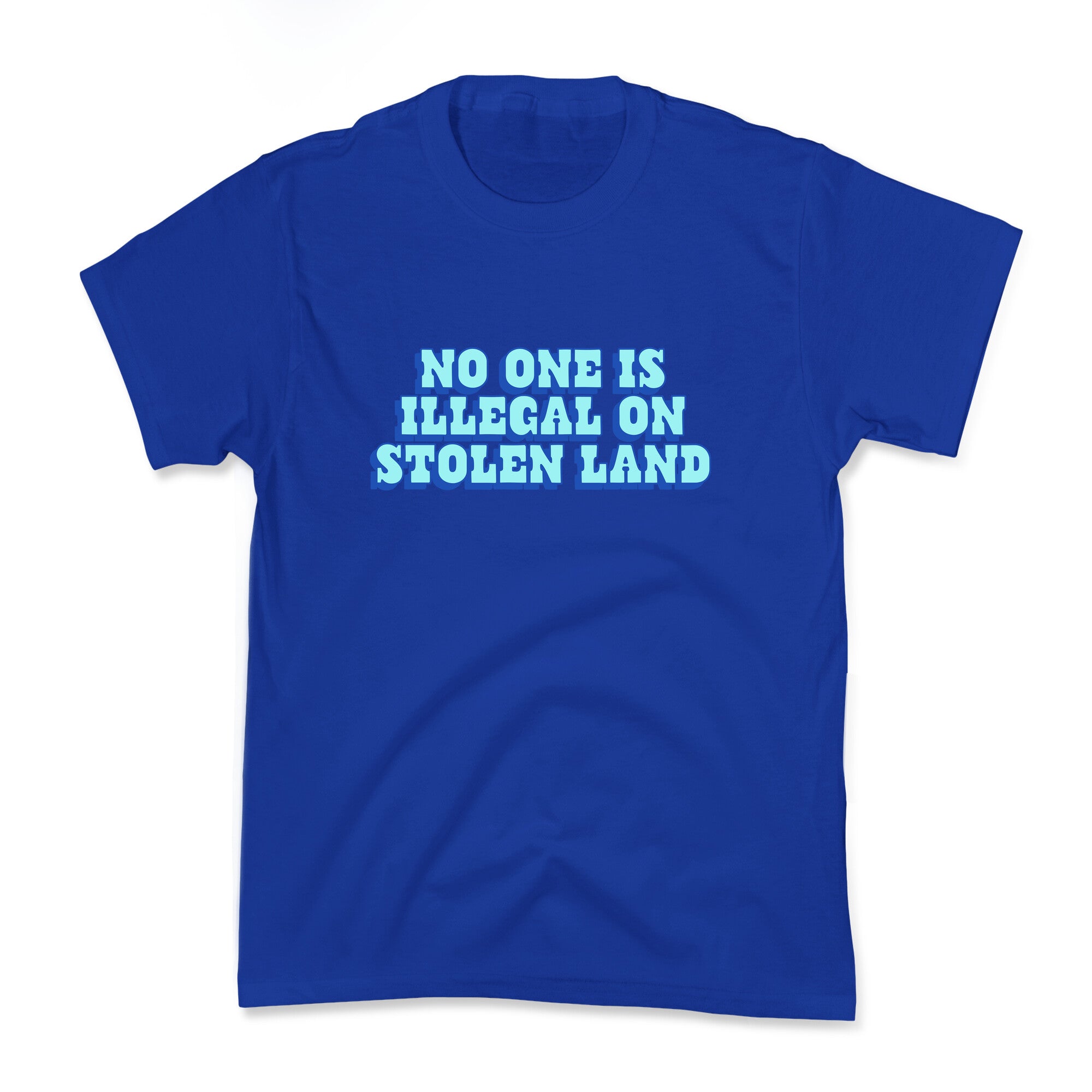 No One Is Illegal Kids Tee