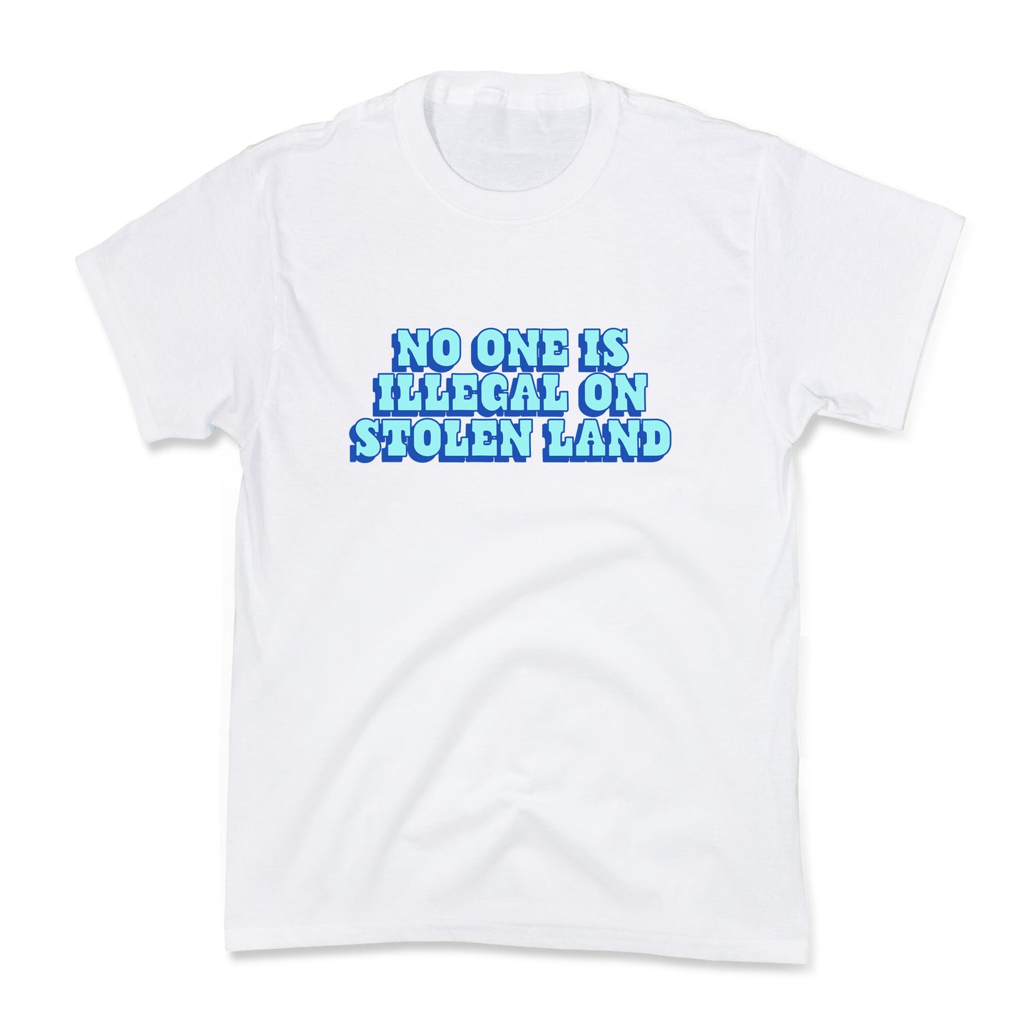 No One Is Illegal Kids Tee