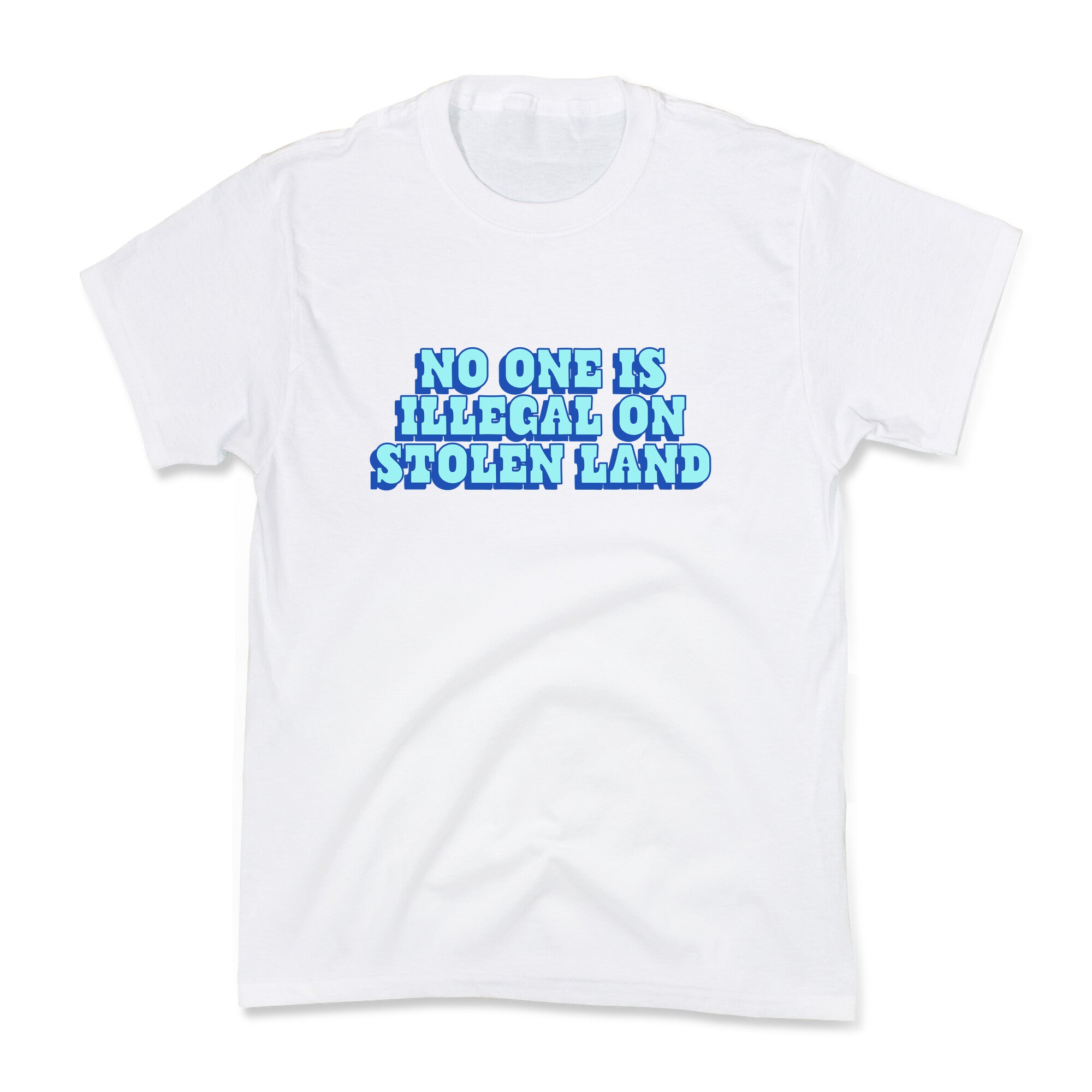 No One Is Illegal Kids Tee