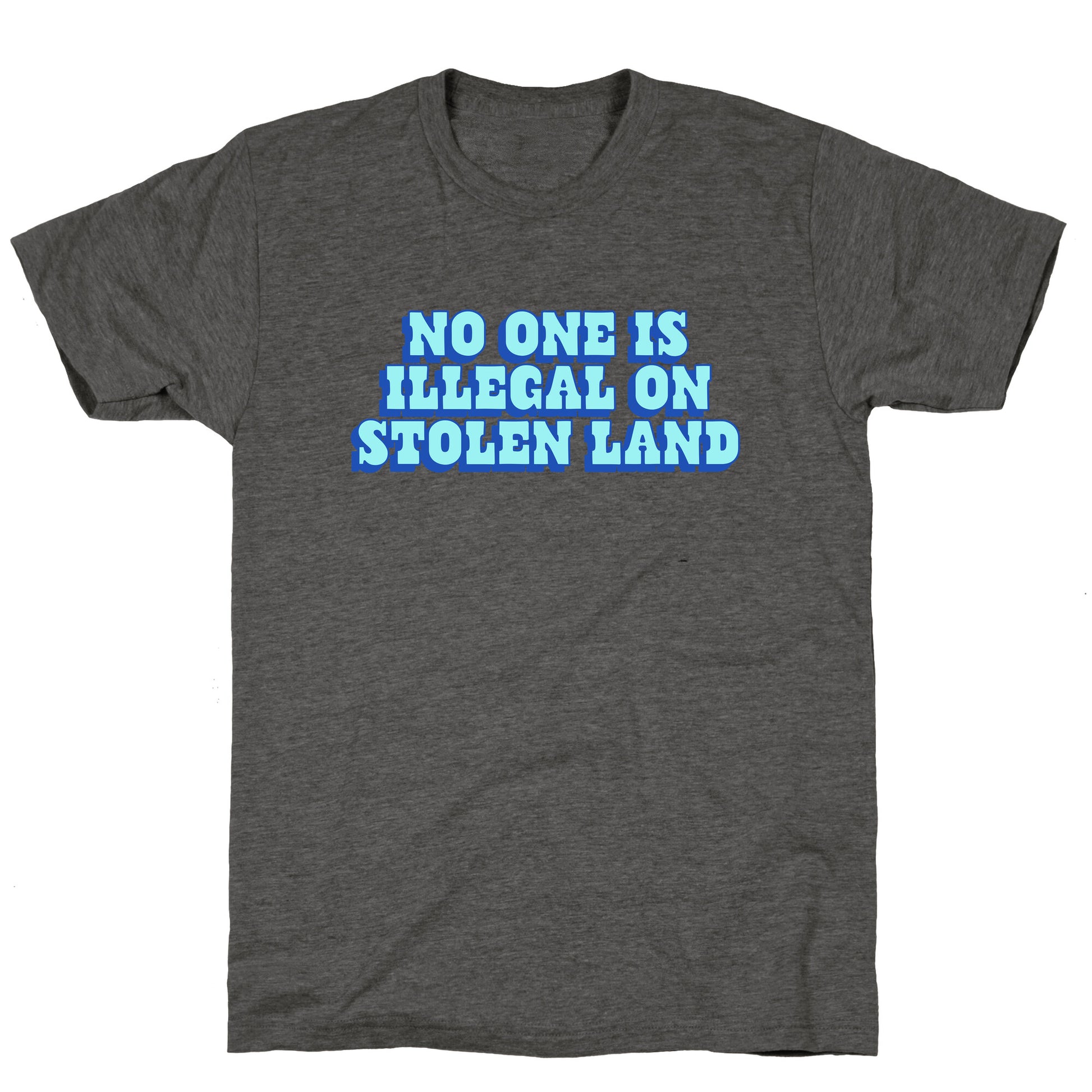No One Is Illegal Unisex Triblend Tee
