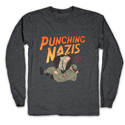 Punching Nazis Since 36 Longsleeve Tee