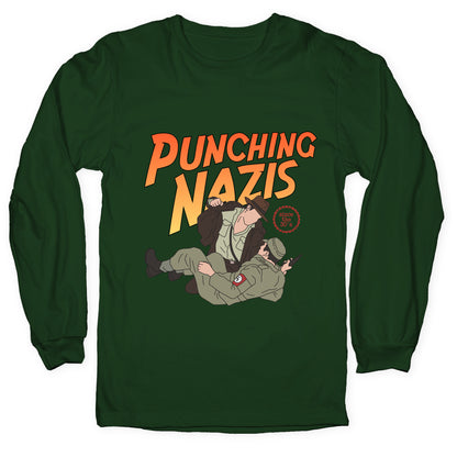 Punching Nazis Since 36 Longsleeve Tee