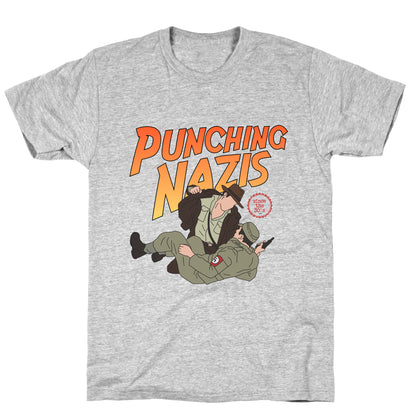 Punching Nazis Since 36 T-Shirt