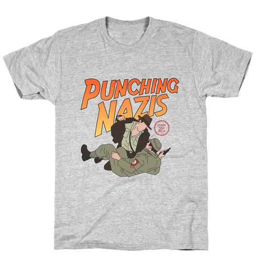 Punching Nazis Since 36 T-Shirt