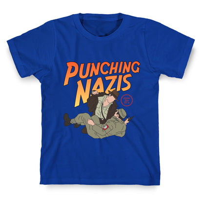 Punching Nazis Since 36 T-Shirt