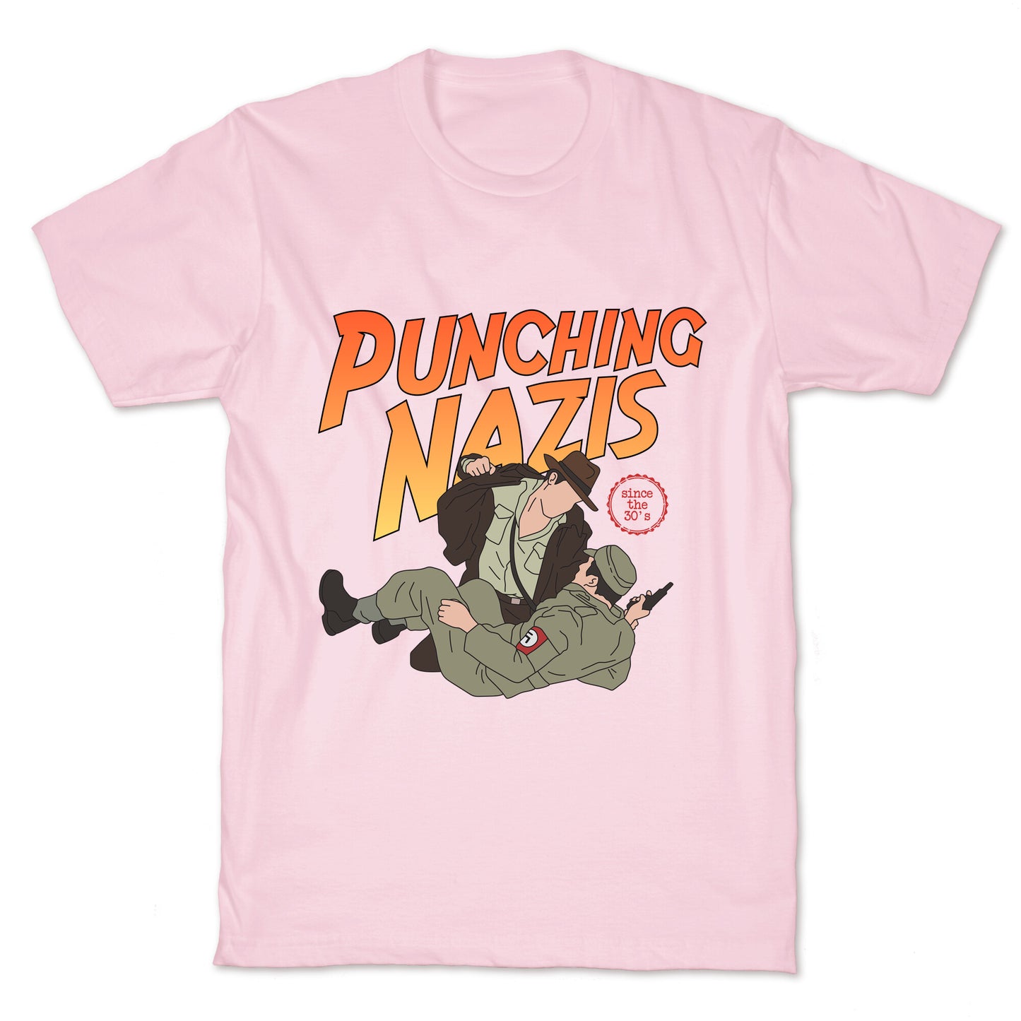 Punching Nazis Since 36 T-Shirt