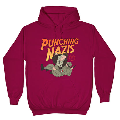 Punching Nazis Since 36 Hoodie
