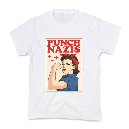 Punch Nazis Kids Tee