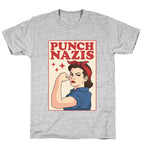 Punch Nazis T-Shirt