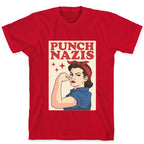 Punch Nazis T-Shirt