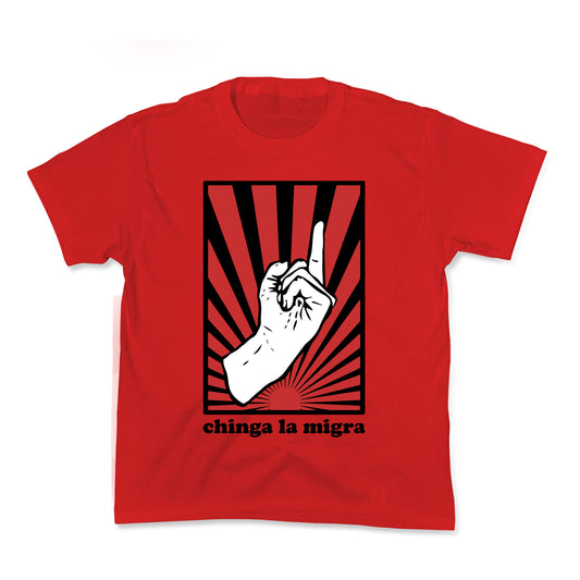 Chinga La Migra Kids Tee