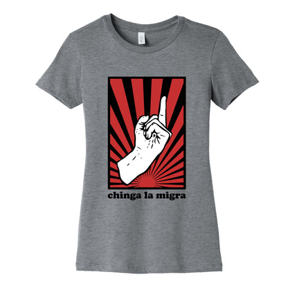 Chinga La Migra Womens Cotton Tee