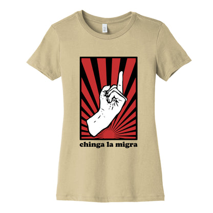 Chinga La Migra Womens Cotton Tee
