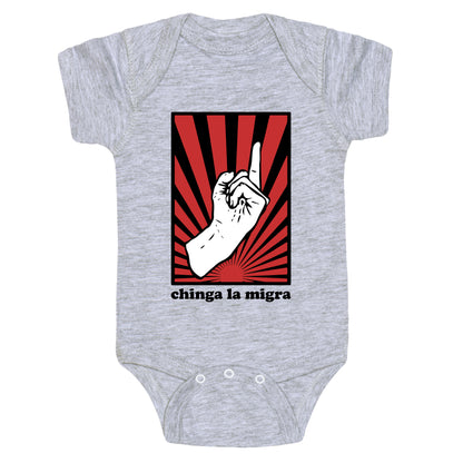 Chinga La Migra Baby One-Piece