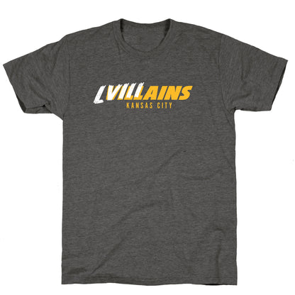 Kansas City Villains Unisex Triblend Tee