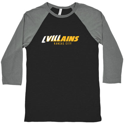 Kansas City Villains Baseball Tee