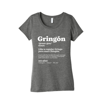 Gringon Womens Triblend Tee