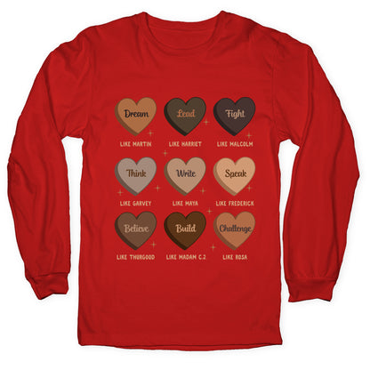 Celebrating Black History Leaders Longsleeve Tee