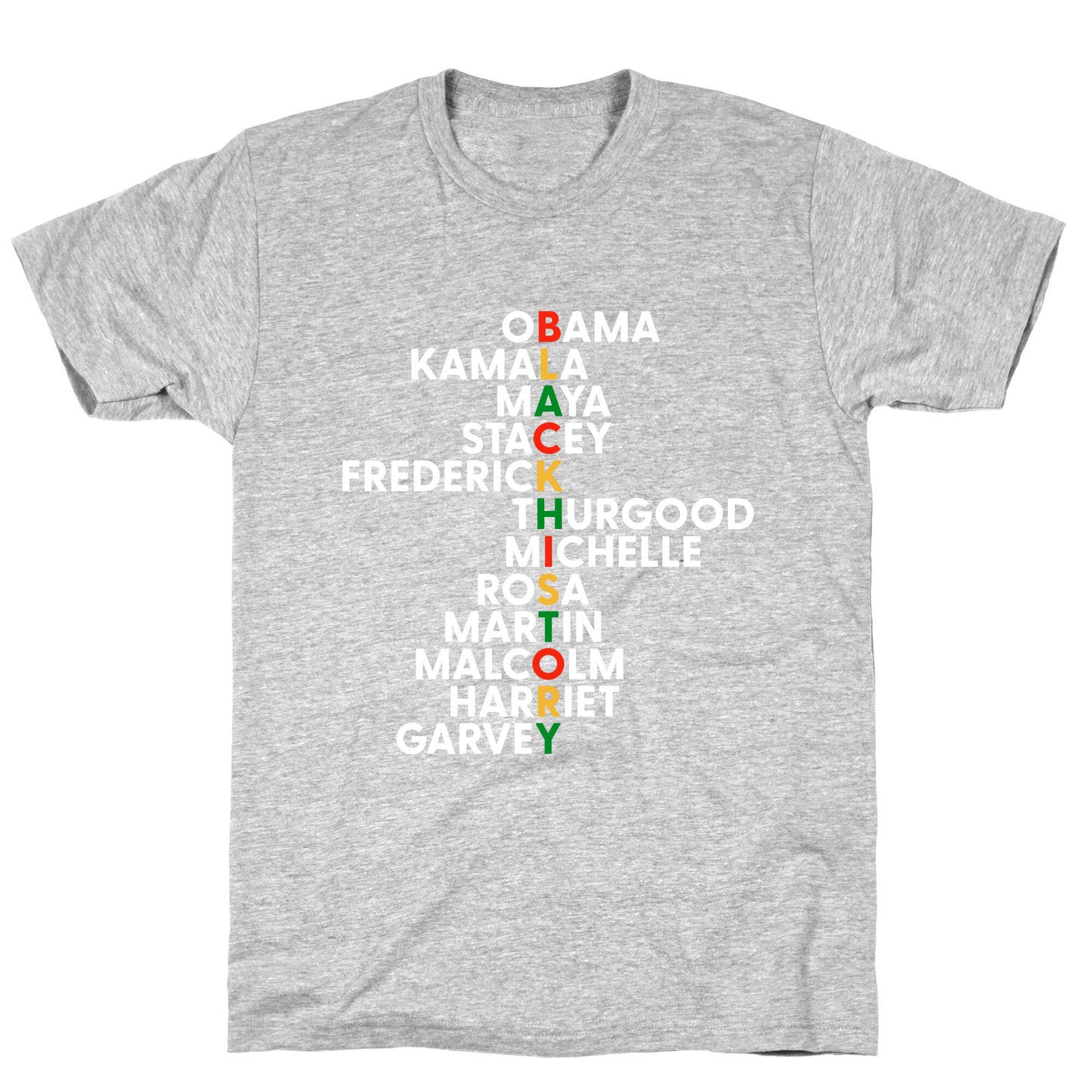 Black History Month Leaders T-Shirt