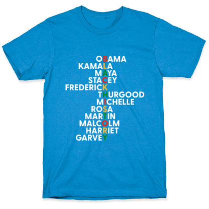 Black History Month Leaders T-Shirt