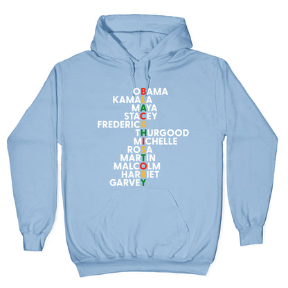 Black History Month Leaders Hoodie