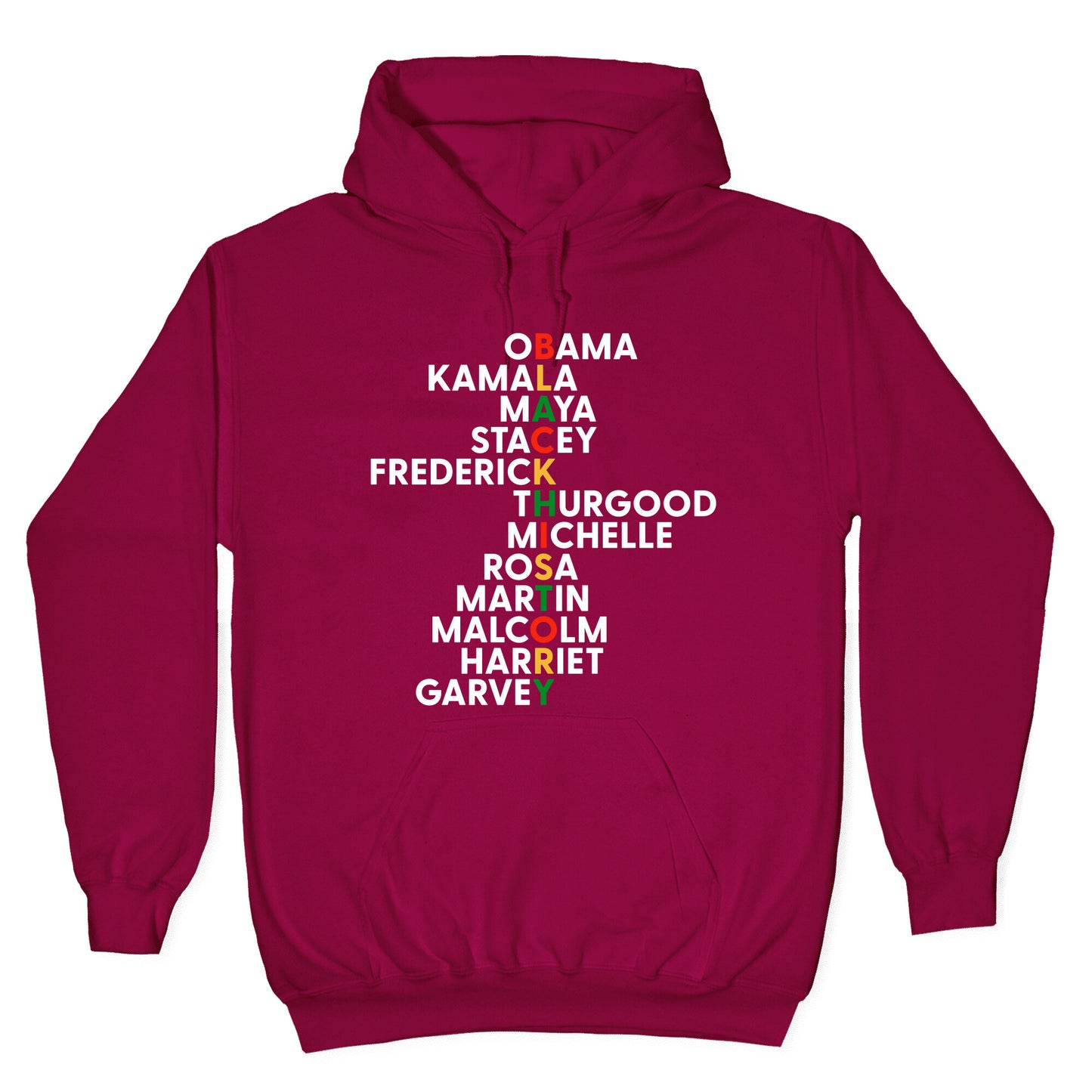 Black History Month Leaders Hoodie