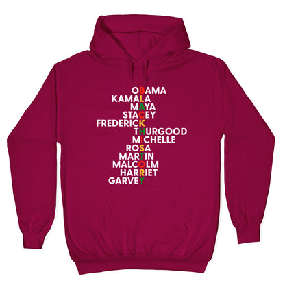 Black History Month Leaders Hoodie