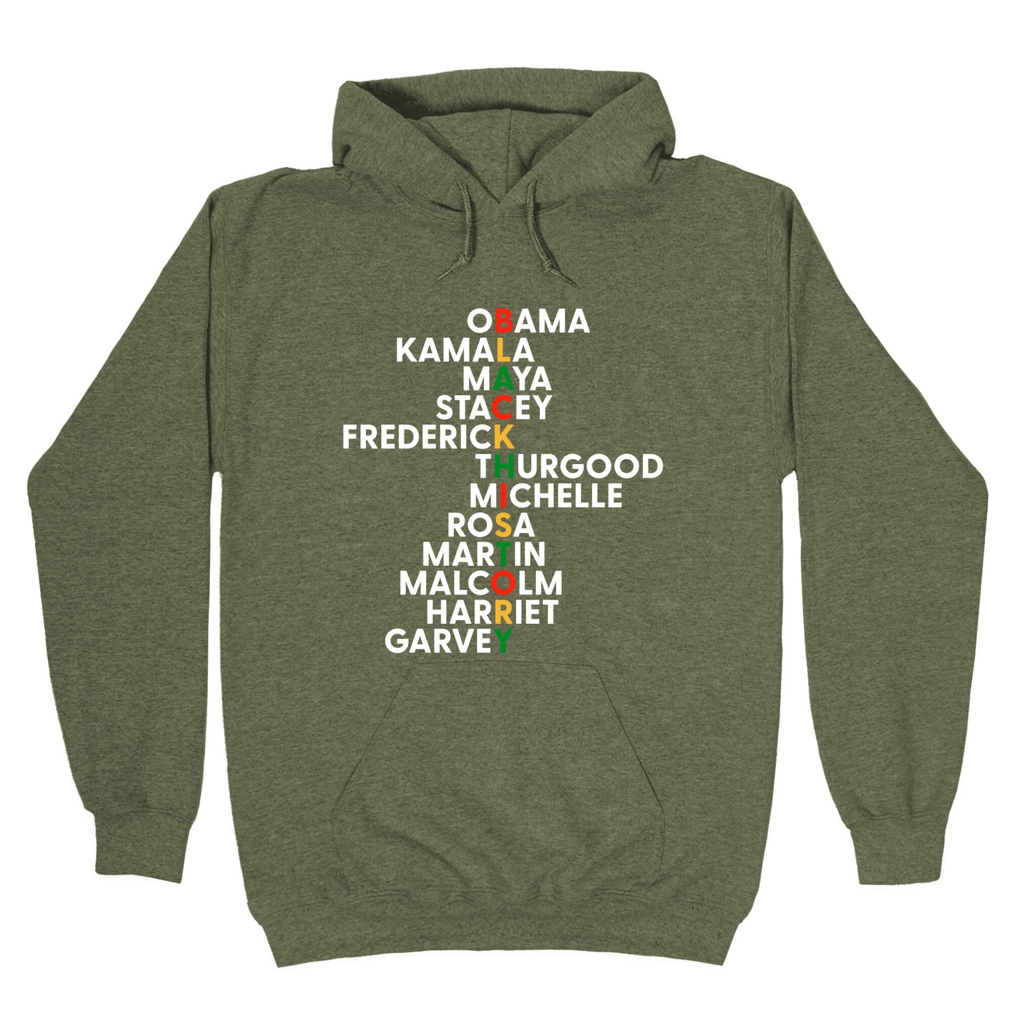 Black History Month Leaders Hoodie