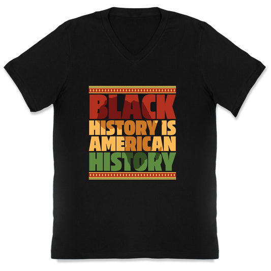 Black History Is American History V-Neck