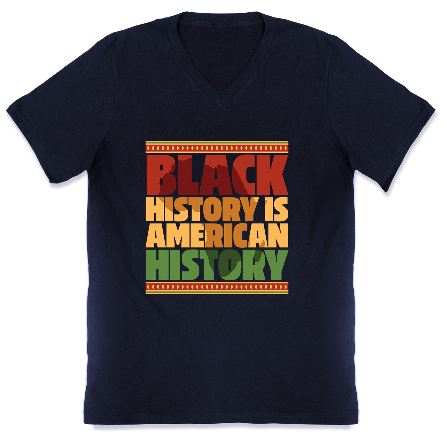 Black History Is American History V-Neck