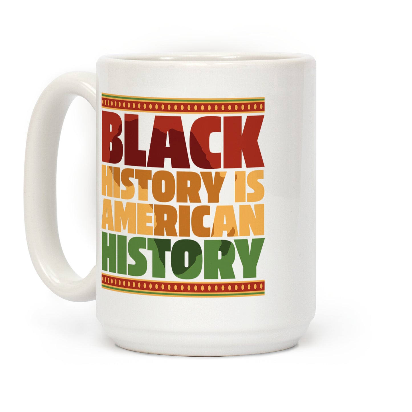 Black History Is American History Coffee Mug