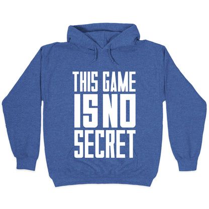 This Game Is No Secret Hoodie