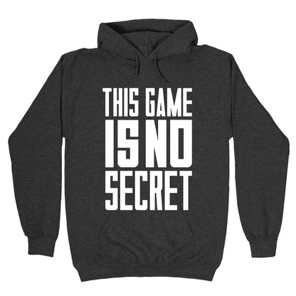 This Game Is No Secret Hoodie