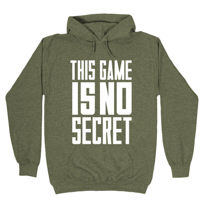 This Game Is No Secret Hoodie