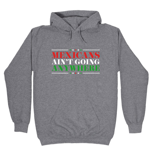 MAGA Mexicans Arent Going Anywhere Hoodie