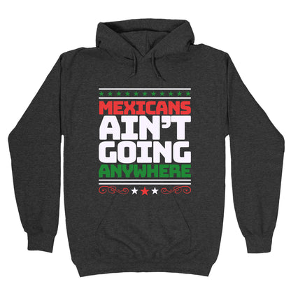 Mexicans Arent Going Anywhere MAGA Hoodie