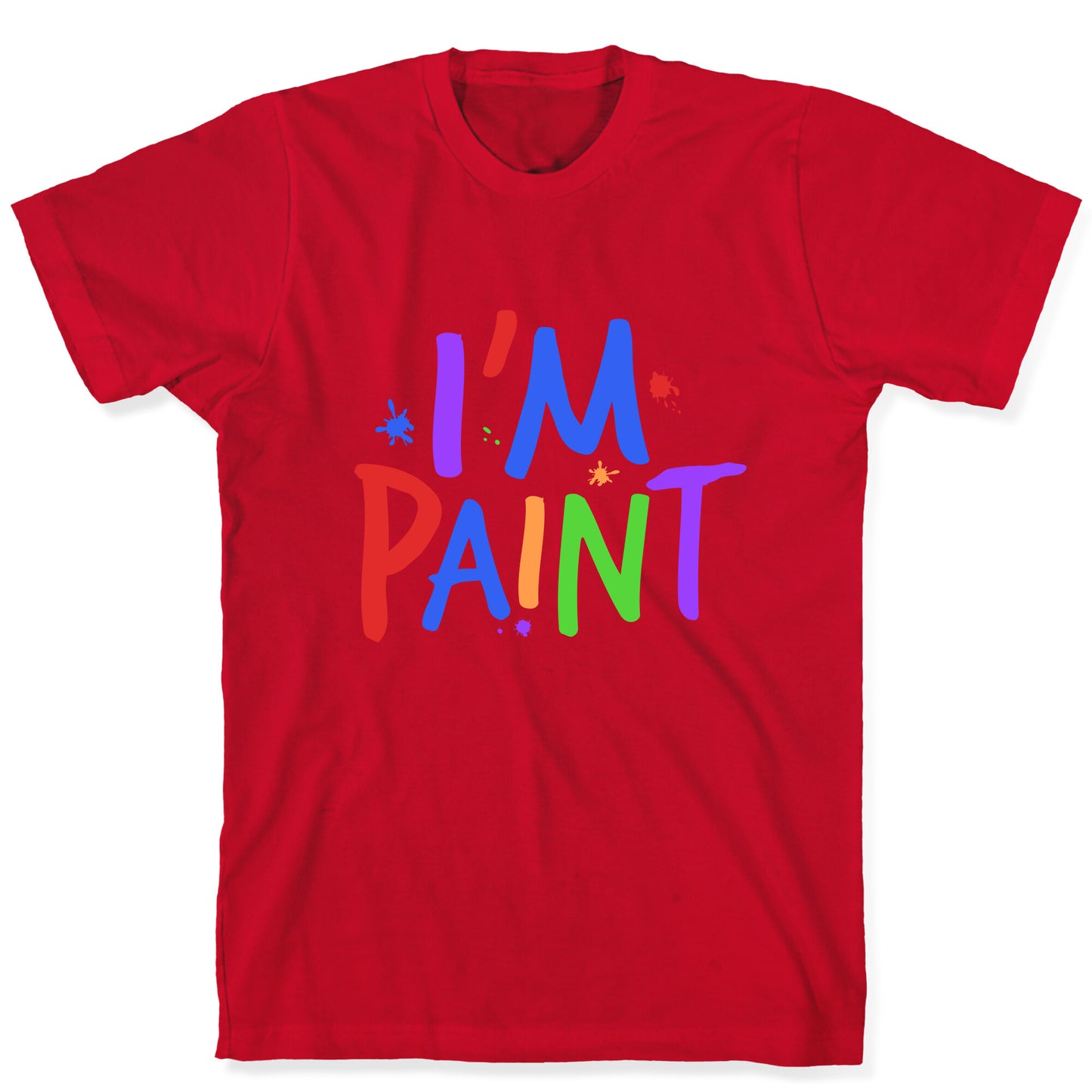 I Love To Finger Paint Couples 2 T-Shirt