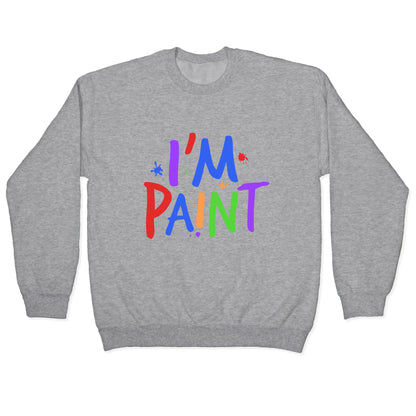 I Love To Finger Paint Couples 2 Crewneck Sweatshirt