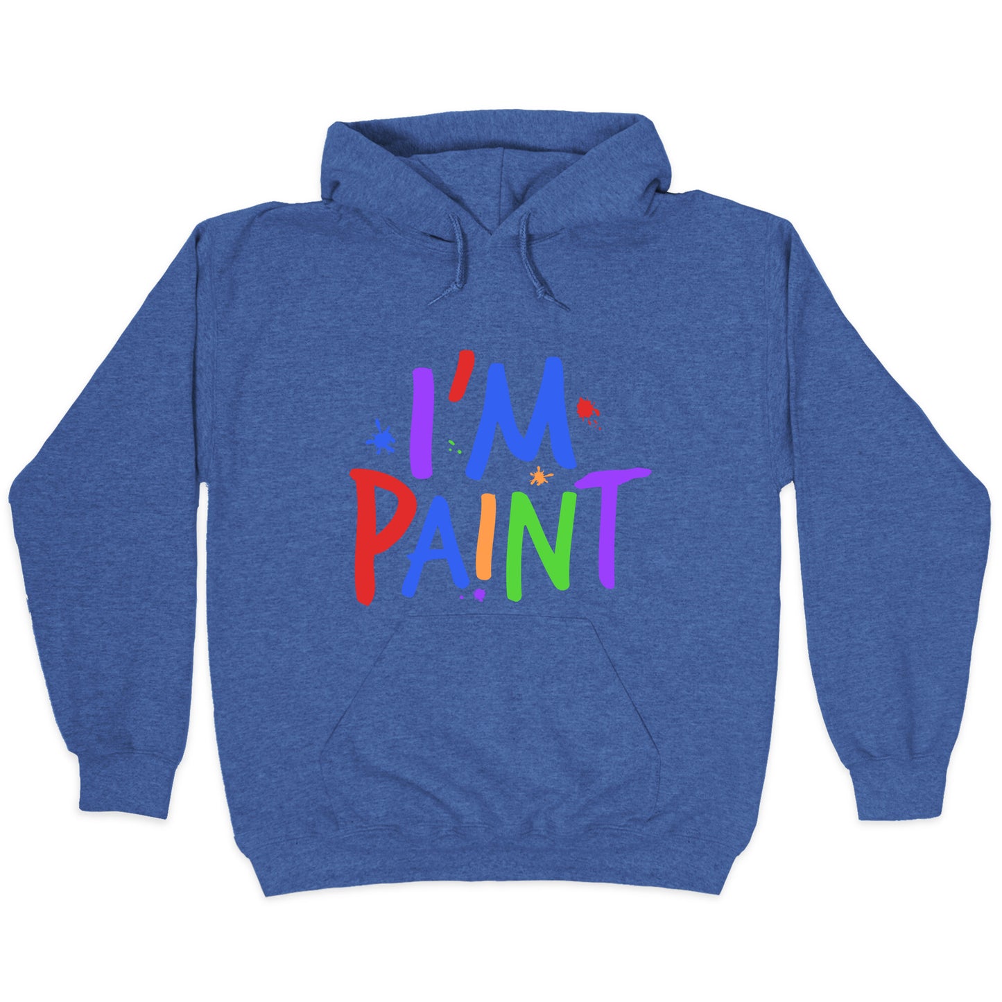 I Love To Finger Paint Couples 2 Hoodie