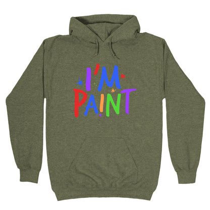 I Love To Finger Paint Couples 2 Hoodie