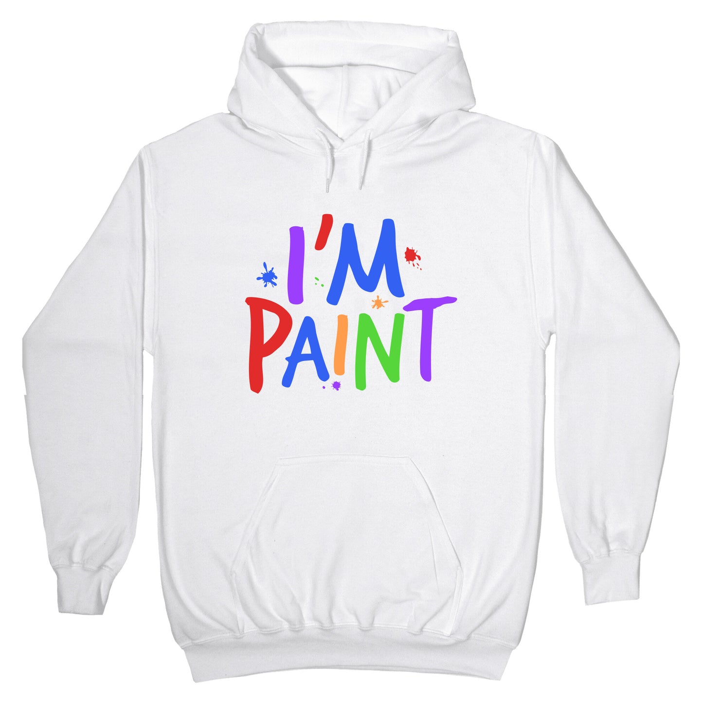 I Love To Finger Paint Couples 2 Hoodie