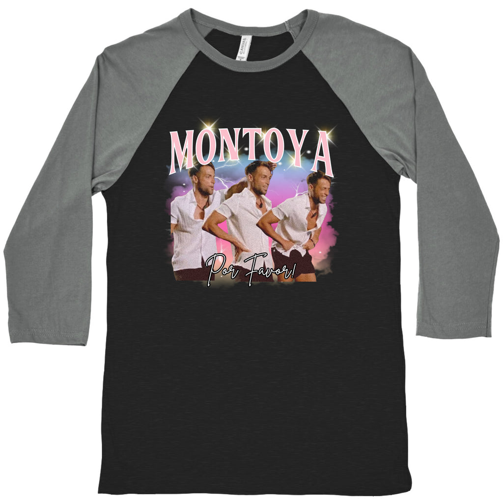 Montoya Por Favor Baseball Tee