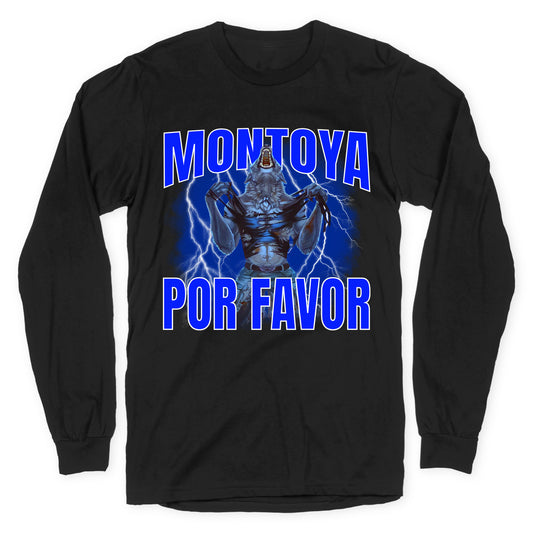 Montoya Por Favor Wolf Meme Longsleeve Tee