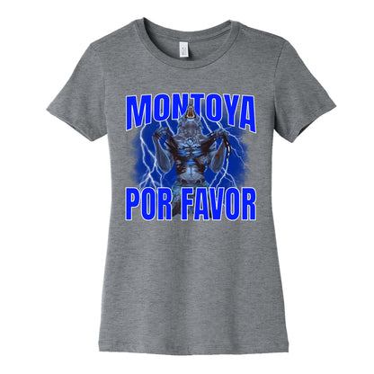 Montoya Por Favor Wolf Meme Womens Cotton Tee