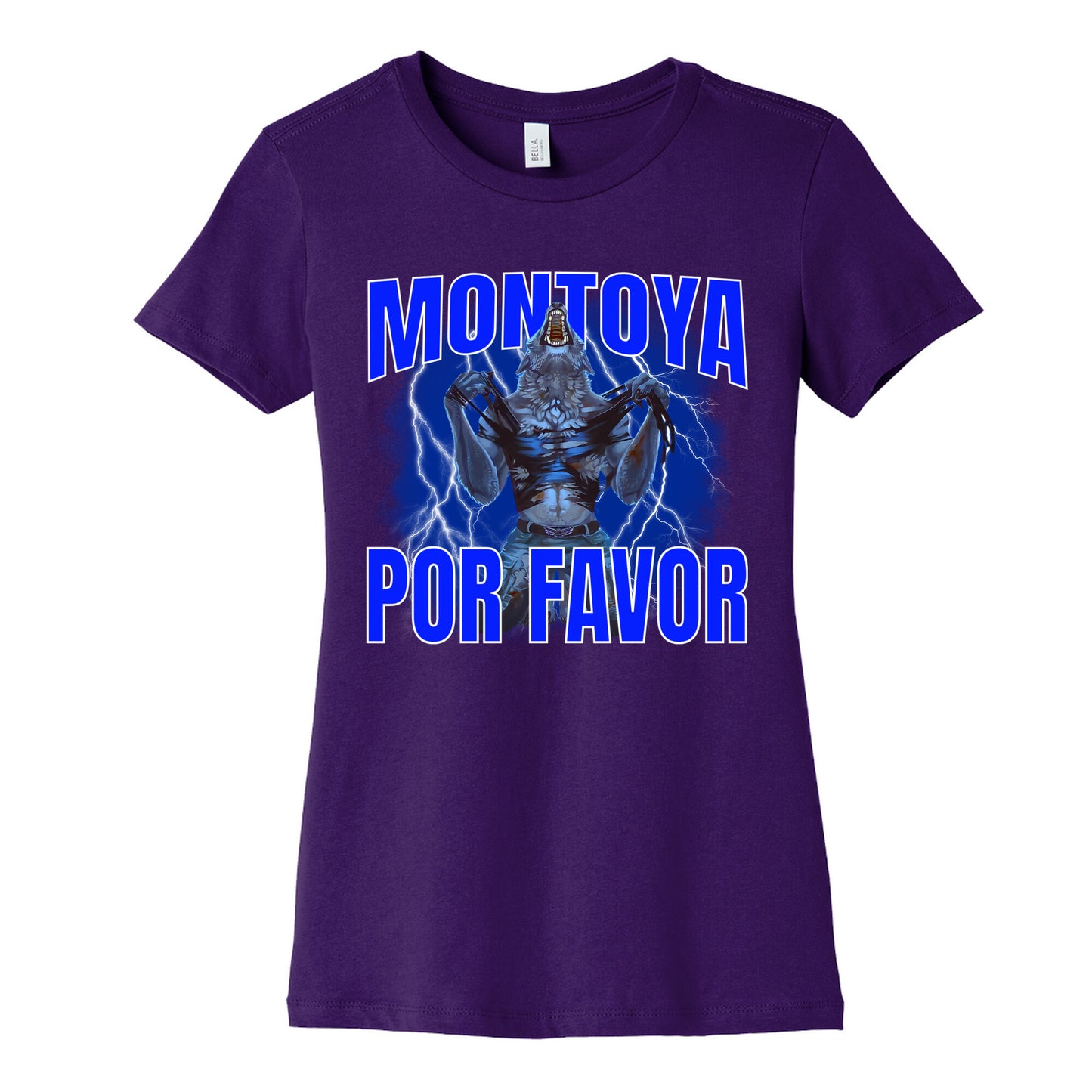 Montoya Por Favor Wolf Meme Womens Cotton Tee