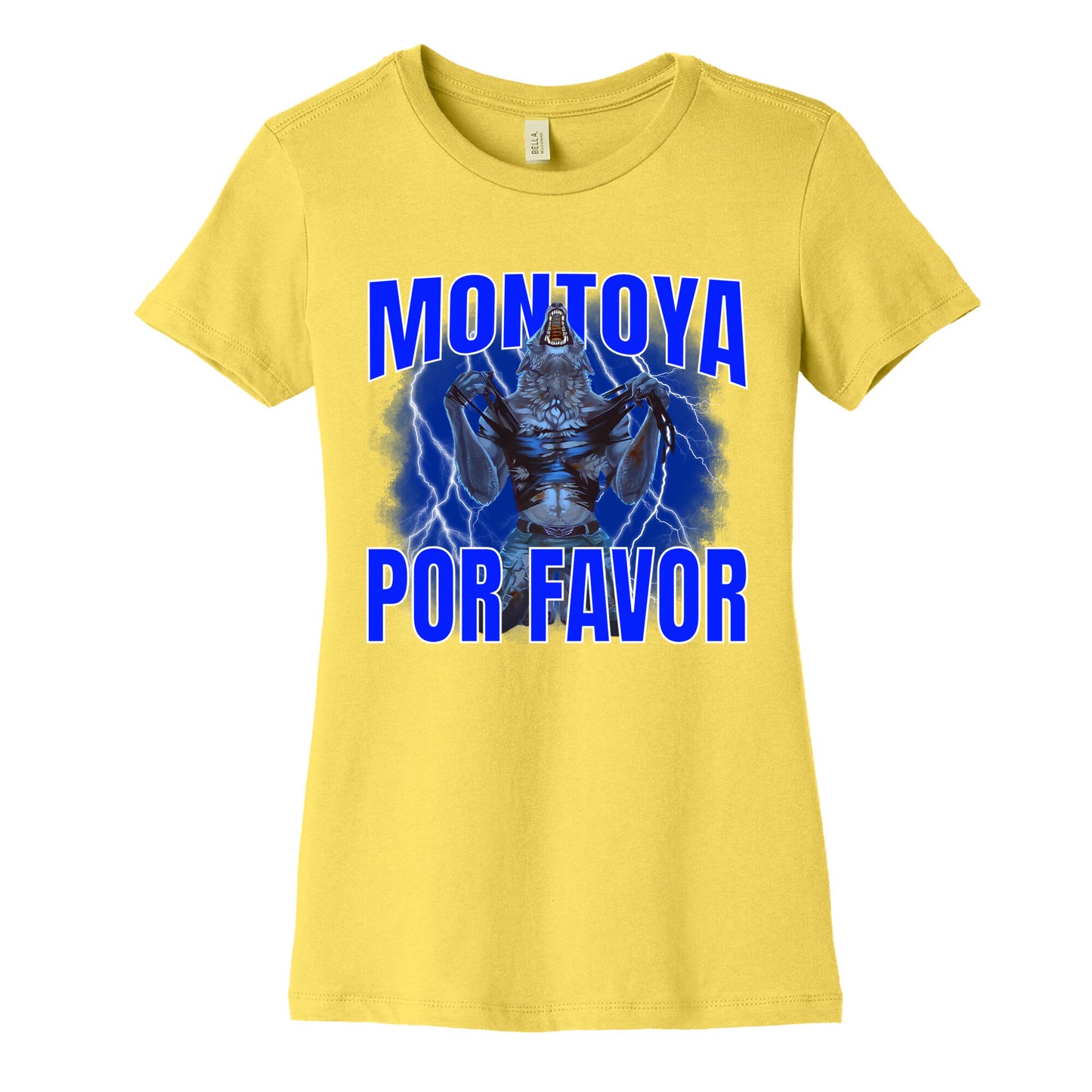 Montoya Por Favor Wolf Meme Womens Cotton Tee