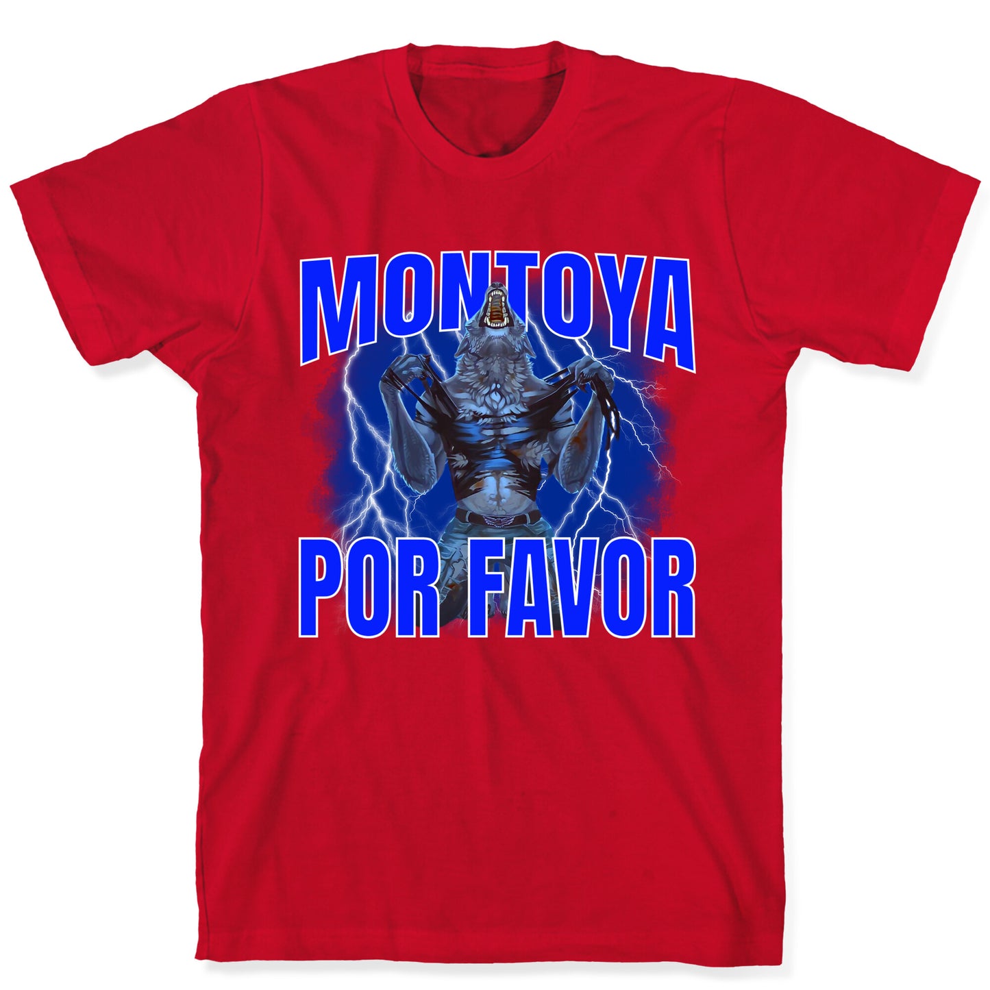 Montoya Por Favor Wolf Meme T-Shirt