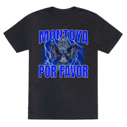 Montoya Por Favor Wolf Meme Unisex Triblend Tee