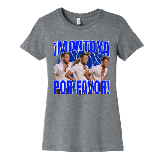 Montoya Por Favor Vintage Womens Cotton Tee