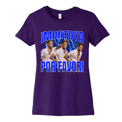 Montoya Por Favor Vintage Womens Cotton Tee